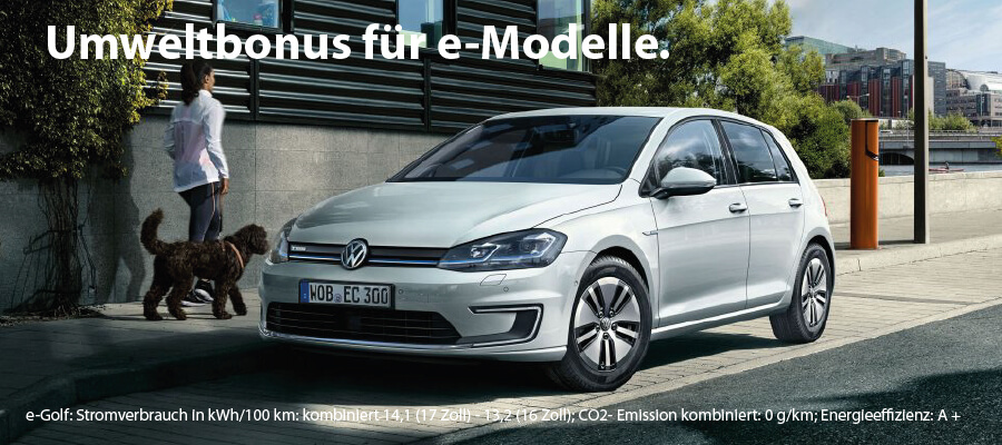 Umweltbonus e-Fahrzeuge Umweltbonus e-Fahrzeuge